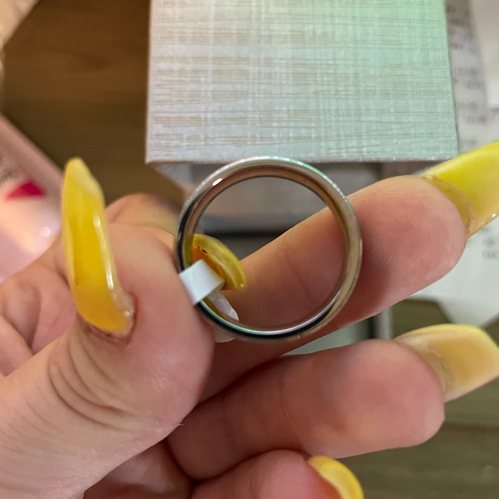 A wedding band for a man